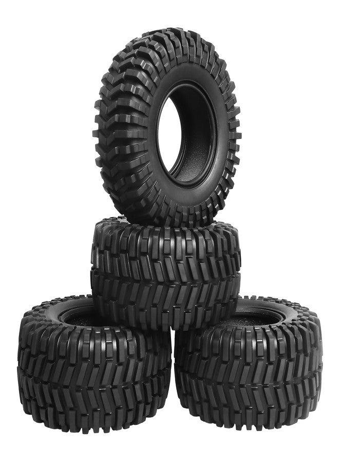 AllinRC 2.2 Crawler Mud Tires Foam Inserts Height 4.92 inch / 125mm for 1/10 Scale Rock Crawler, Set of 4 - Image 1